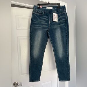 Levi's Dark Blue Faded Stretch Skinny Jeans
